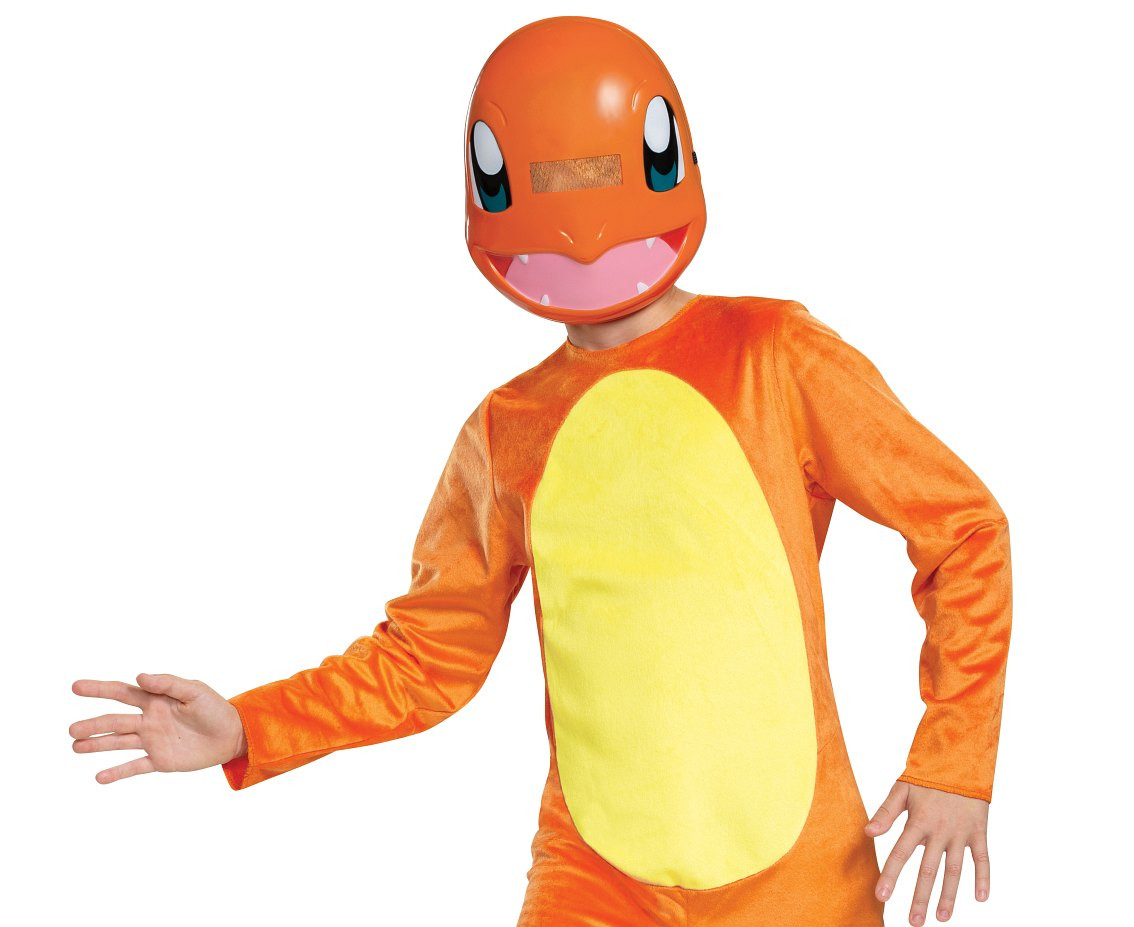 Costume Charmander Classic- Pokemon (license), size. S (4-6 years)